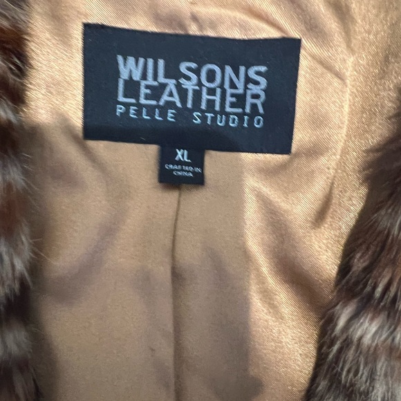 Leopard Print Rabbit Fur Cropped Jacket - Picture 2 of 3